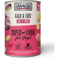 MAC's Adult Superfood 6 x 400 g - Kalv & anka