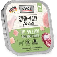 MAC's Cat kattfoder portionsform 16 x 100 g - Anka, kalkon & kyckling