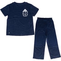 TIAKI pyjama Pet Parent Pet Love taille S, bleu foncé chien