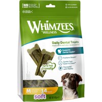 Pack économique : 2 x 14 pièces Whimzees by Wellness Soft Snacks taille M pour chien de taille moyenne
