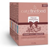 Mixpack: catz finefood 60 x 85 g - Mixpack I (6 sorter)