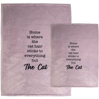 TIAKI kattfilt "Home" - L 150 x B 200 cm