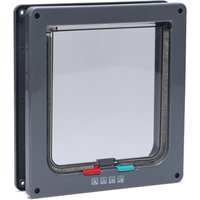 Karlie 4-vägs kattlucka inkl. tunnel - Grå