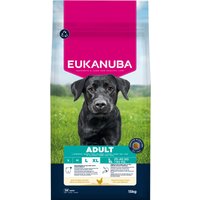 15 kg Eukanuba Premium Nutrition + 3 x 400 g passande våtfoder på köpet! - Adult Large & Giant Breed Chicken + Adult Rich in nötkött & pumpa