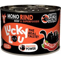 Ekonomipack Lucky Lou SuperMono 2 x 200 g - Ekonomipack: Nötkött