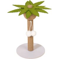 TIAKI klösträ med palm - Brunt