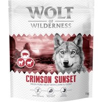 Wolf of Wilderness "Crimson Sunset" med lamm & get - spannmålsfritt - 1 kg nytt recept