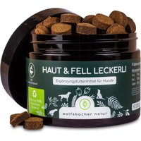 Wolfsbacher Natur Leckerli hud & päls - 300 g