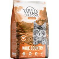 6.5kg Wild Freedom Kitten Wide Country Volaille - recette sans céréales croquettes pour chat
