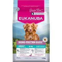 2.3kg Eukanuba Special Care Mono-Protéine Adult Canard croquettes pour chien