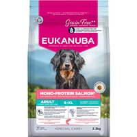 2x2.3kg Eukanuba Special Care Mono-Protein Adulte Saumon croquettes pour chien