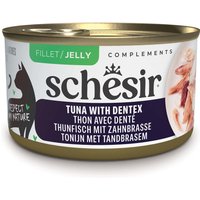 Schesir Complements en gelatina 24 x 70 g - Pack ahorro - Atún con dentón