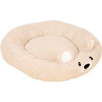 TIAKI Lit Ours en peluche taille S : Ø45, x H12 cm Chien