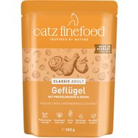 24x300g catz finefood Volaille nourriture pour chat humide