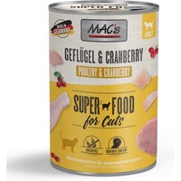 6x400g volaille, cranberries MAC's - Pâtée pour chat