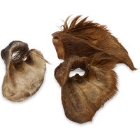 120g Oreilles de bœuf avec poils (3 friandises) Wolf of Wilderness - Friandises pour chien