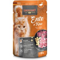 Leonardo Finest Selection 16 x 85 g pour chat - canard, fromage