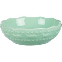 Gamelle céramique Trixie 250mL 13cm de diamètre menthe avec motif de poissons - Gamelle pour chat
