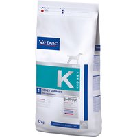 12kg Virbac Veterinary HPM K1 Kidney Support - Croquettes pour chien