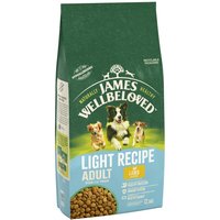 2x12,5kg James Wellbeloved Adult Light Hypoallergenic agneau, riz - Croquettes pour chien