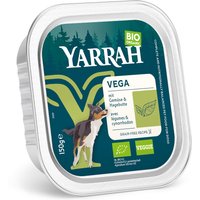 Yarrah Ekologiskt Vega med ekologiska nypon - 12 x 150 g ekologiska chunks med ekologiska grönsaker och ekologiska nypon