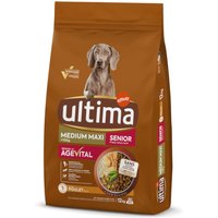 Ultima Medium/Maxi Senior Pollo Crocchette per cani - 12 kg
