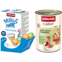 animonda Carny Adult 6 x 400 g Kyckling, kalkon & kanin