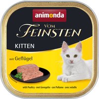 6x100g Kitten volaille Animonda Vom Feinsten - Pâtée pour chaton