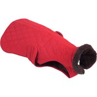 30 cm Ruglengte Hondenjas Gewatteerd Rood — afbeelding 1