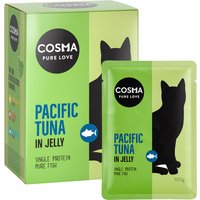 12x100g Cosma Original en gelée thon du Pacifique - Pâtée pour chat