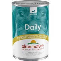 12x400g Almo Nature Daily Dog dinde - Pâtée pour chien