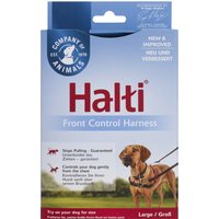 Harnais anti-traction Halti Front Control taille L tour de poitrail 80-120 cm - pour chien