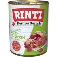 6x800g viande de sanglier RINTI nourriture pour chien