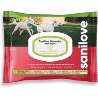 Lingettes Sanilove Aloe vera (40 lingettes) - pour chien