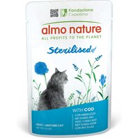 Almo Nature Holistic Sterilised portionspåse - 12 x 70 g torsk