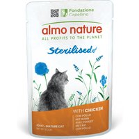 Almo Nature Holistic Sterilised portionspåse - 12 x 70 g kyckling