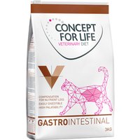 3kg Veterinary Diet Gastro Intestinal Concept for Life VET - Croquettes pour chat