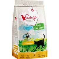 400g Feringa Adult Croquettes pressées à froid poulet - Croquettes pour chat