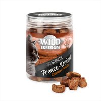 Lot de friandises lyophilisées Wild Freedom RAW pour chat - cœurs de poulet (3 x 45 g)