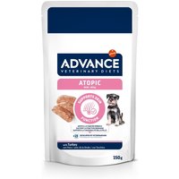 8x150g Atopic Veterinary Diets Advance nourritre humide pour chien