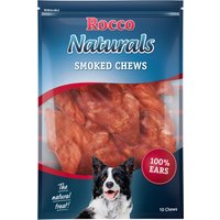 10 friandises Rocco Oreilles de bœuf fumées, pour chien