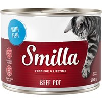 Smilla Beef Pot 6 x 200 g - Nötkött & fisk