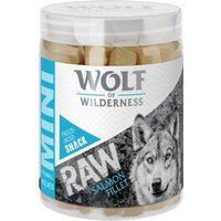 Wolf of Wilderness Mini RAW Freeze-dried Snacks Mixed Trial Pack - 2 Varieties: Salmon, Chicken (110g)