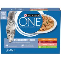 PURINA ONE Sterilised - 8 x 85 g