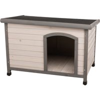 Trixie Natura Classic hundkoja med platt tak (too large to be shipped) Storlek M-L: B 104 x T 68 x H 72 cm, grå