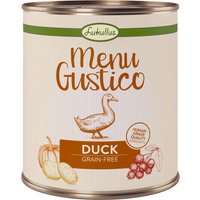 24x800g Lukullus Menu Gustico canard, carottes, airelles rouges, romarin - Pâtée pour chien