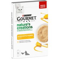 5x10g Friandises Gourmet Nature's Creations poulet, potiron - Friandises pour chat