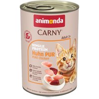 animonda Carny Single Protein Adult 6 x 400 g - Kyckling pur