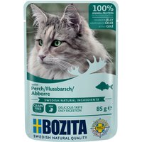 24x85g Bouchées en gelée perche commune Bozita - Pâtée pour chat