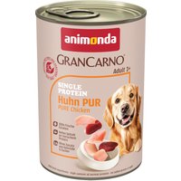 animonda GranCarno Adult Single Protein 24 x 400 g - Kyckling Pur